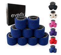 EVERFLY Tape Crossfit - 3 Rouleaux 5 cm x 4,5 m - Sparadrap Cohesive Adhesive - Hook Grip Pouces et Doigts - Bandage flexible de protection adhésif - Entraînement - Haltérophilie (9, Bleu)