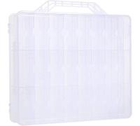 EVERGD Organiseur de vernis à ongles gel portable universel double face pour 48 bouteilles séparateurs réglables