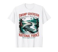 Everglades Gator - Faune des Marais rétro des Parcs nationaux T-Shirt