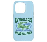 Everglades National Park Florida Retro Alligator Coque pour iPhone 15 Pro
