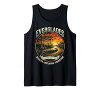 Everglades National Park Floride Vintage Alligator Design Débardeur