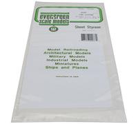 Evergreen 2037 - Structure Plaque, Ho échelle, 0.5 x 150 x 300 mm, 1 pièce
