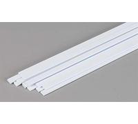 Evergreen 347 Profilés carrés, 600 x 1,0 x 4,0 mm, 14 pièces.