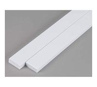 evergreen 415 Lot de 2 profilés carrés 600 x 4,8 x 19 mm