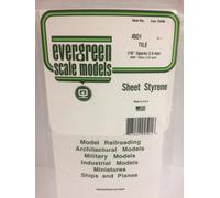 Evergreen 4501 d-1 plaques de trottoir, 1 x 150 x 300 mm, grille 1,6 mm, 1 P