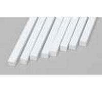 Evergreen 500142 Lot de 10 profilés carrés, 350 x 1 mm Multicolore