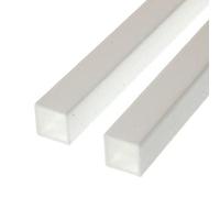 EVERGREEN 500255 Lot de 2 Tubes carrés 35 cm de Long 7,9 mm de Bord 5/16 Multicolore