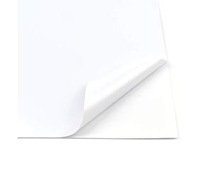 EverGreen A4 Blanches Imperméables Autocollantes en Vinyle | 10 Feuilles | Mat | Imprimables Laser | Pour Machines de Découpe à Emporte-Pièce | Dos Adhésif | Lot de 10 | Loisirs Créatifs