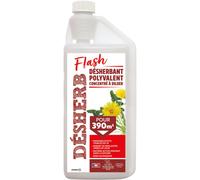 EVERGREEN-Désherbant concentré Desherb'Flash Polyvalent Fertiligène - 900 ml