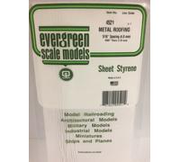 Evergreen EV4521 Tôle 15x30cm Espacement 4,8mm Modélisme