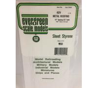 Evergreen EV4524 Tôle 15x30cm Espacement 12,7mm Modélisme