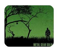 Evergreen Fashion Custom Metal Gear Solid 3 Snake Eater Rectangle Mousepad Mouse Mat Pad 9.84 x 7.87 inches