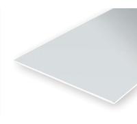 Evergreen Feuille Blanche de 15 x 30 cm. Épaisseur : 317,5 cm (1 Feuille par Paquet)