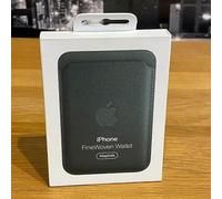(Evergreen, For Apple iPhone 17 Air) For iPhone 17 16 15 14 13 12 Pro Max Plus Finewoven W/ Logo Magsafe Wallet Card