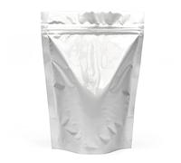 Evergreen Goods 50Pcs Sacs de conservation des aliments en feuille d'aluminium (130 x 180 mm) | Sachets réutilisables, thermoscellables, sacs à fermeture éclair avec encoche de déchirure