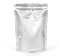Evergreen Goods 50Pcs Sacs de conservation des aliments en feuille d'aluminium | 180x260mm (7.1x10.2 inches) | Sachets thermoscellables, sacs à fermeture éclair avec encoche de déchirure