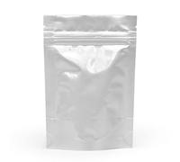 Evergreen Goods 50Pcs Sacs de conservation des aliments en feuille d'aluminium (90 x 130 mm) | Sachets réutilisables, thermoscellables, sacs à fermeture éclair avec encoche de déchirure