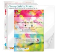 Evergreen Goods A4 Glossy Photo Paper For Custom Sticker Labels, Ideal For Craftsmen And Small Business Owners, Resistant To (200 Sheets)