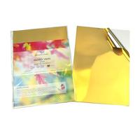 Evergreen Goods Lot de 10 feuilles A4 autocollantes en vinyle doré brillant, imperméable, imprimable, compatible avec Cricut et Silhouette