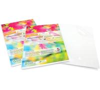 Evergreen Goods Lot de 2 x 10 Feuilles Vinyle A4 Imperméables Autocollantes | Étiquettes Transparentes Brillantes | Faible Opacité | Imprimables Jet d'Encre et Laser | Auto-Adhésives Transparentes