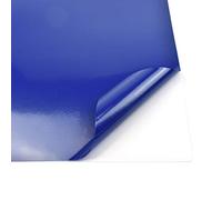 Evergreen Goods Lot de 20 feuilles A4 imperméables en vinyle mat brillant pour machines de découpe Bleu marine brillant