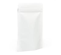 Evergreen Goods Lot de 50 sacs d'emballage autoportants avec film intérieur, fermeture éclair réutilisable, hermétiques à la chaleur pour thé, grains de café, noix, graines, fruits secs (90 x 140 mm)