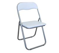 Evergreen-House Chaise Pliante Slim rembourrée avec Structure en métal, Acier, Taille Unique