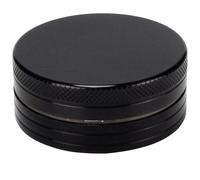 Evergreen Labs Grinder en Métal, Broyeur à Epices et à Condiments, 100% Aluminium, 2 Pièces, Noir, 50 mm