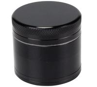 Evergreen Labs Grinder en Métal, Broyeur à Epices et à Condiments, 100% Aluminium, 4 Pièces, Noir, 40 mm