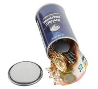 Evergreen Labs Savon à raser bleu avec compartiment secret : votre ultime cachette d'argent, cachette de clés - cachette parfaite pour les objets de valeur à la maison ou en voyage ! Grande cachette