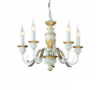 Evergreen Lights Lampe à suspension 40 W, Blanc/Antique
