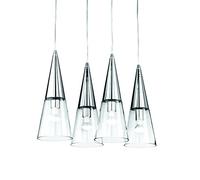 Evergreen Lights Lampe à suspension 40 W, chrome