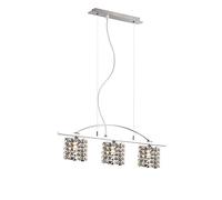 Evergreen Lights Lampe à suspension 40 W, chrome