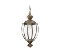 Evergreen Lights Lampe à suspension 60 W, bruni