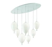 Evergreen Lights Lampe de Suspension Blanc
