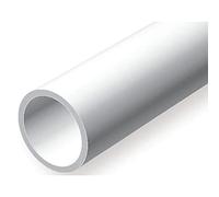 EVERGREEN Lot de 2 Tubes Ronds de 35 cm de Long, diamètre 12,7 mm, 500236