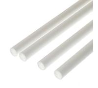 Evergreen Stoves Tubes polystyrène Maquette 226 Ø 4,8 mm × 350 mm 4 pièces Blanc