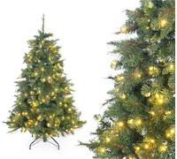 Evergreen Mesa épicéa avec guirlande lumineuse 180 cm 180 cm avec guirlande lumineuse