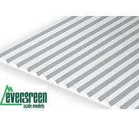 Evergreen Models Polystyrolplatte Strukturpl 0,5x150x300 MM Raster 0,64 2025