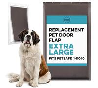 Evergreen Pet Supplies, Rabat de Porte pour Chien Compatible avec Les Portes pour Chien PetSafe Freedom PAC 11-11040 - Mesure 13 3/4" x 23 3/4", résistants aux intempéries - XL