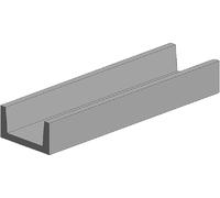evergreen Polystyrène profil en U Profilé en U (L x l x H) 350 x 0.94 x 1.5 mm 4 pc(s)