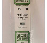 Evergreen- Profilés carrés, 500375
