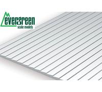 Evergreen Scale Models Plaques Polystyrule 1x150x300 mm Grille 1,5 4061