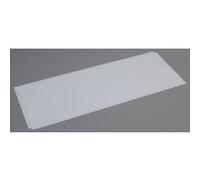 Evergreen EV9106 Polystyrène Blanc 20x53cm Épaisseur 1,5mm (2pz) Modélisme