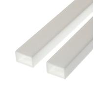 EVERGREEN- Tube rectangulaire, 350 x 6,3 x 9,5 mm, Lot de 2, 500259, Multicolore