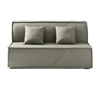 EVERGREENWEB Canapé-lit 3 Places Convertible en Lit avec Matelas Double 160x190 Effet Massant 0rthopédique, Sofa Bed avec Housse Déhoussable et Lavable Couleur Gris, Coussins Ultra-Doux Inclus, Ellen