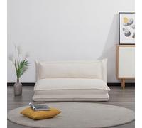 EVERGREENWEB MATERASSI & BEDS - Canapé lit Convertible Futon Velvet 2 Places,lit canapé Multifunction,Haute qualité,Matelas Sol futon Oreiller,Canapé-lit Pliant au Sol - Blue - Kumo