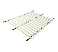 EVERGREENWEB Sommier à Lattes en Bois 140x200 2 Personnes - 16 Lattes avec Cadre Flexible - sans Cadre - Base à Lattes Matelas Bouleau Enroulable, Pratique pour Tous Les Lits et Matelas