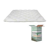 EVERGREENWEB- Surmatelas 120x200 cm memoire de Forme orthopédique pour lit H 7 cm futon avec Housse en Bamboo Protection hypoallergénique Topper Viscose élastique Epaisseur sur-Matelas DREAME Bamboo