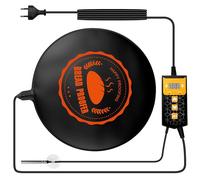 Everkeen Tapis chauffant pour pain, levain, pâte, levain, démarreur, température réglable, avec thermostat, tapis de fermentation, tapis d'épreuve de pain pour la maison